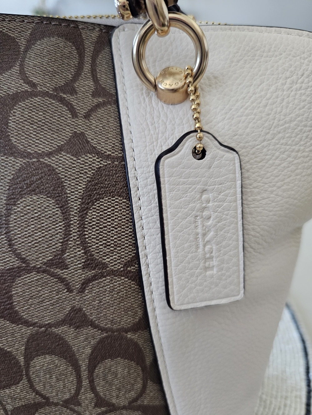 Coach Kacey Satchel In Signature Brown Canvas And Leather - Picture 4 of 13